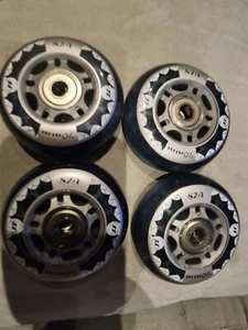4 Rollen mit 4 Kugellagern Inline Skate 82A 70MM Neu ohne Karton - Bild 1 von 5