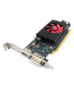 AMD Radeon HD 8490 1GB GDDR3 PCIe Graphics Card - DVI DISPLAY PORTS - 0J53GJ - Picture 1 of 3