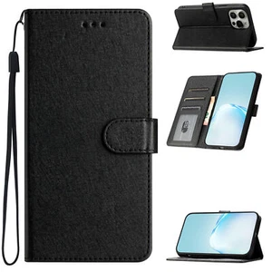 Leather Wallet Phone Case for Motorola G84 G73 G13 G10 E20 E7 G60 Edge 40 G9 - Picture 1 of 16