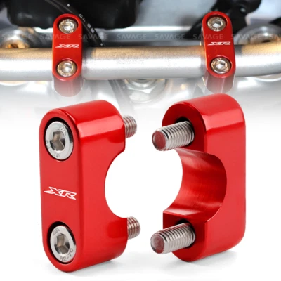 Cubierta de sujeción de manillar de 7/8" para HONDA XR 200R 250R 400R 600R 650R 230 250L 650L Foto 1 de 4