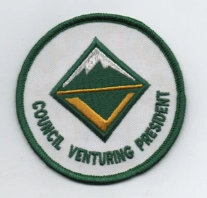 Council Venturing President Patch, Green Brd, "Since 1910" Back - Picture 1 of 1