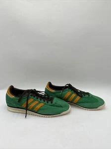 Men's adidas Wales Bonner x SL72 Knit Sneakers Green Size 10 - Picture 1 of 5