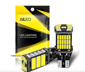 AILEO 2PCS T15 W16W 921 912 T16 902 LED Bulbs High Power 4014SMD Super Bright NN - Imagen 1 de 1