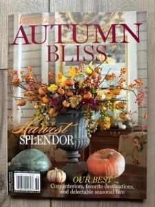2023 AUTUMN BLISS HARVEST SPLENDOR Victoria Classics Special Edition Magazine - Picture 1 of 1