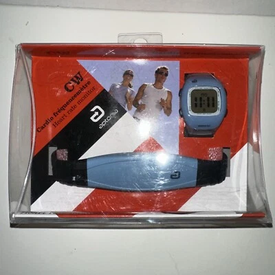 Reloj monitor de ritmo cardíaco Decathlon Antonia Fitness CE correa para el pecho azul stock antiguo Foto 1 de 4