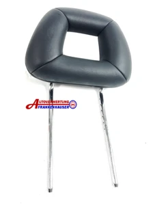 Mercedes Benz A Class W168 Headrest Front Leather Black - Picture 1 of 2