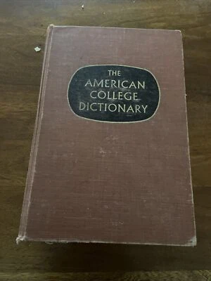 The American College Dictionary~1959~Vintage~ Homeschool~Reference~ - Image 1 of 4