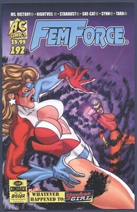 Femforce #192 NM - AC Comics rare couleur complète - Photo 1/2