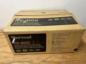 Sherwood RX-4109 200W AM/FM Stereo Receiver New In BOX - Picture 1 of 8