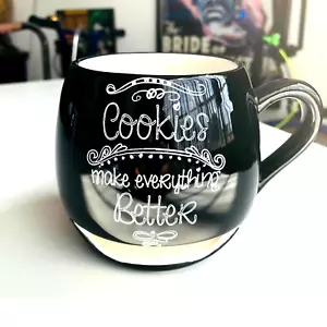 Cookies Make Everything Better Kaffeebecher Tasse mit Kekshalter - Bild 1 von 7