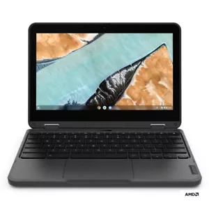 Lenovo 300e Chromebook 11.6" Touch Flip AMD 4Gb 32Gb eMMC ChromeOS 82J9000TUK - Picture 1 of 10