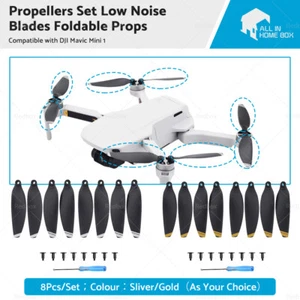 8x Propellers Set Low Noise Blades Foldable Props Suitable For DJI Mavic Mini 1 - Picture 1 of 15