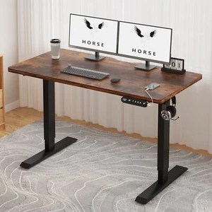 Modernchamp 48" Electric Standing Desk Height Adjustable Sit Lifting Tab Office - Picture 1 of 10