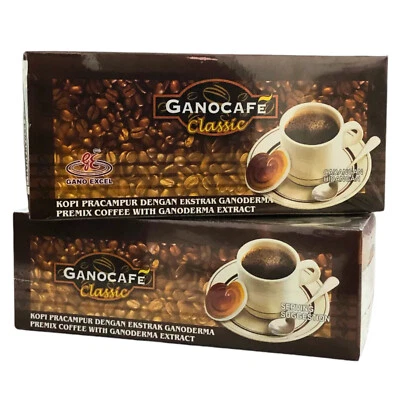 GanoCafe Classic Gano Excel Coffee With Ganoderma Lucidum Extract 30 Sachet/Box - Image 1 of 4