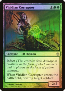 Viridian Corrupter Mirrodin Besieged Foil NM - Picture 1 of 1