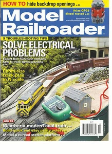 MODEL RAILROADER, NOVEMBER, 2016 VOL. 83 NO, 11 SOLVE ELECTRICAL PROBLEMS - Picture 1 of 1