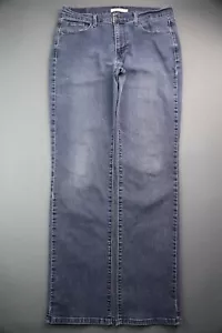 Women's 2017 Levi's 505 Jeans Straight Distressed Medium Wash Size 12 (31x30) - Picture 1 of 10