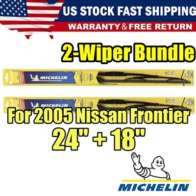 For 2005+ Nissan Frontier - 35240/180 All Weather Wiper Blades 2-Pack Premium Foto 1 de 4