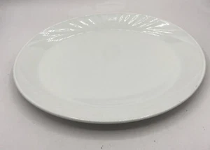 1 PREOWNED DUDSON 4034 FINEST VITRIFIED 12”x10” OVAL WHITE 1800-2002 ENGLAND - Bild 1 von 7