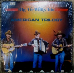 Vic Willis Trio, American Trilogy Vinyl LP, Earnest Tubb Record Shop Price Label - Imagen 1 de 9
