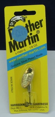 Panther Martin 4PMDS 1/8 Oz Deluxe Spinner Argento - Immagine 1 di 3