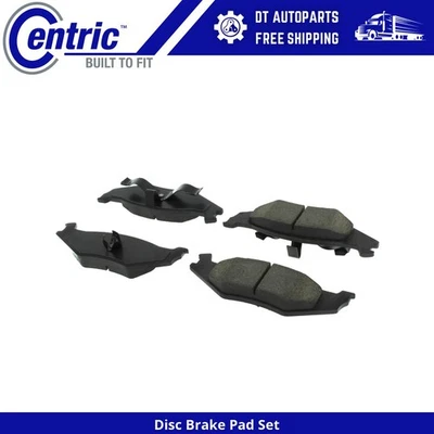 Para Chrysler 300M 1998-2004 | Pastillas de freno de disco traseras centradas | Semimetálicas Foto 1 de 4