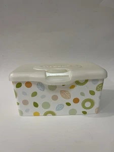 Huggies Baby Feuchttücher Leerbox Behälter Blatt Design Kunststoff Spender Deckel Rentner - Bild 1 von 5
