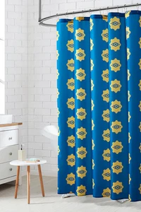 Fallout Vault Tec Logo Shower Curtain 71x72 Official Bethesda NEW - Picture 1 of 5