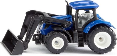 Juguete cargador frontal Bruder JCB SIKU New Holland 3 años SK1396 negro/azul Foto 1 de 4