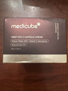 MEDICUBE Deep VITA C crema a capsule 55 g / 1,94 once Sigillato! Scadenza 10/2027 - Foto 1 di 6