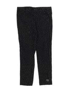 CALVIN KLEIN JEANS Girls Black Active Pants 5 - Picture 1 of 2