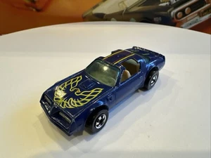 Hot Wheels 1977 Hot Bird Blue Hong Kong Blackwalls Vintage - Picture 1 of 6