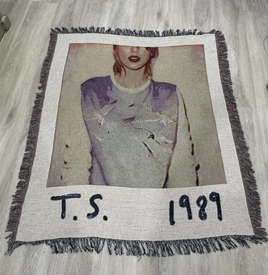 Taylor Swift 1989 Album Art Woven Throw Blanket T.S. Tapestry - Image 1 of 4