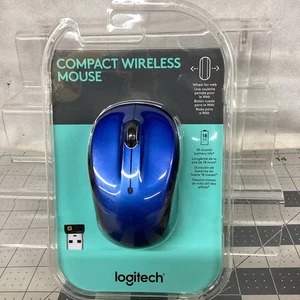 Logitech Compact Mobile Wireless Mouse 910-005754 - Blue NEW!! - Picture 1 of 2