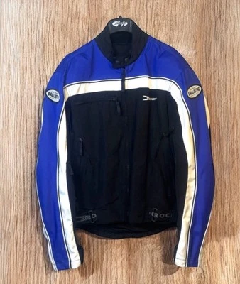 Joe Rocket Ballistic Touring Chaqueta Malla Acolchada Para Hombre Talla XL Azul Negro Motocicleta Foto 1 de 4