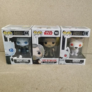 Funko Pop Game Of Thrones - Star Wars - Night King Ghost Luke Skywalker - Bild 1 von 9