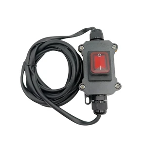Inline Cord Switch 12V 20A DC Waterproof Inline Switch IP66 Red Lighted 2 Pos... - Picture 1 of 11