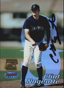 2002 Bowman's Best #132 Clint Nageotte A RC Auto - NM-MT