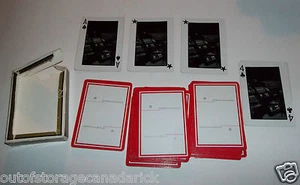 GE Mobile Communications Ham Radio Vintage Playing Cards Gemaco Poker Cards RARE - Foto 1 di 8