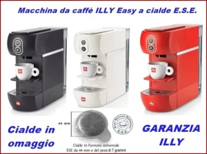 ILLY Easy Kaffeepadmaschine E.S.E. in 3 Farben zur Auswahl + Waffeln und Geschenke - Bild 1 von 2