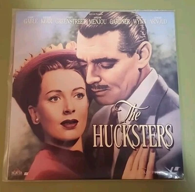 THE HUCKSTERS Laserdisc LD EXCELLENT CONDITION VERY RARE GREAT FILM CLARK GABLE! - Imagem 1 de 2