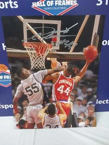 DERRICK COLEMAN SIGNED SYRACUSE 11X14 PHOTO (B) - HOF COA - Picture 1 of 1