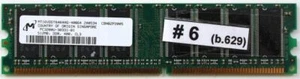 MEMORY MT16VDDT6464AG-40BG4 PC3200U-30331-B1 512MB, DDR, 400, CL3 - Picture 1 of 1