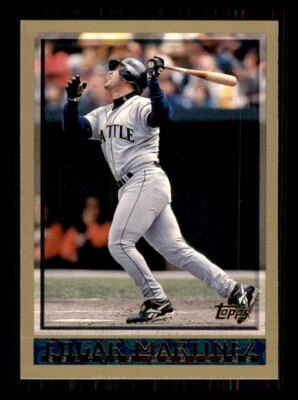 1998 Baseball Topps Edgar Martinez Seattle Mariners #297 - Image 1 of 2