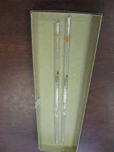 Fisherbrand 13-650-2C Used 2mL Reusable Class A Volumetric Pipettes (QTY 2) - Picture 1 of 3