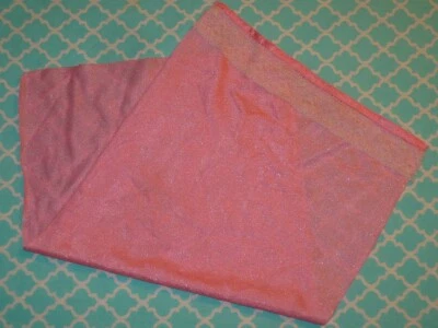 Barbie Doll Accessory  ~ 1985 DREAM GLOW BED ~ Pink Satin Lace Bed Sheet Cover - Image 1 of 3