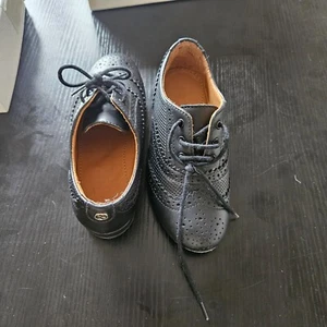 Zapatos de vestir Gucci de charol negro para niños pequeños 25/9t - Imagen 1 de 7