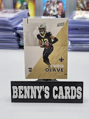 2022 Panini The National Football New Orleans Saints 181/499 RC Chris Olave - Image 1 of 4