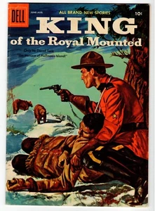 Zane Grey's KING OF THE ROYAL MOUNTED #21 - Dell 1956 VG Vintage Comic - Picture 1 of 2