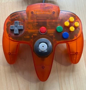 Nintendo 64 Fire Orange Controller Ufficiale Funtastic N64 come nuovo ***Raro*** - Foto 1 di 10